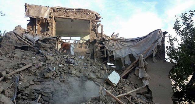 Earthquake Death  Toll Rises to 115 in  Afghanistan